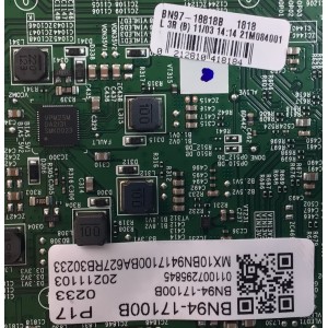 LED DRIVER PARA TV SAMSUNG NEO QLED / NUMERO DE PARTE BN94-17100B / BN41-02939A / BN96-53951U / BN97-18818B / PANEL CY-TA065FMHVAH / MODELO QN65QN90AAF / QN65QN90AAFXZA CQ60